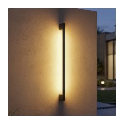 Kanlux 45873 - Aplica de perete LED pentru exterior YALTE LED/12W/230V 3000/4000/6500K IP54 neagră