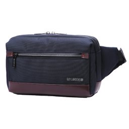 Geantă Waist Crossbody GUY LAROCHE Microfibră Poliester 3L - Navy