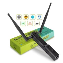 Adaptor WiFi USB SMLIGHT SLZB-MR2 Zigbee cu fir Ethernet PoE LAN, CC2674P10
