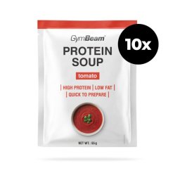 GymBeam Supă proteică - roșii 10 x 55 g