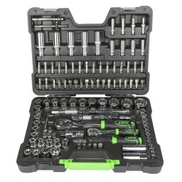 Trusa JBM Tubulare Cu 113 Piese Cromate Bi-Hexagonale