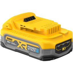 DeWALT Powerstack Battery DCBP318, 18 Volt 3.5Ah yellow/black