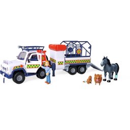 Simba Fireman Sam Animal Rescue with Trailer, Toy Vehicle