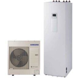 Pompa de Caldura aer-apa R32 ClimateHub split SAMSUNG 9KW 380V cu boiler incorporat 260L