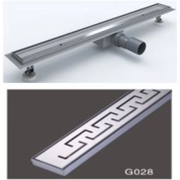 Rigola de dus MEANDROS INOX 304 800X70/OD:40