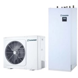 Pompa de caldura ALL IN ONE R32 split LEADER Trifazata 12 kW (cu boiler integrat - 240 litri)