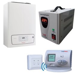 PACHET PROMO Centrala termica IMMERGAS VICTRIX TERA 24/28 V3, stabilizator de tensiune INTELLI 500VA, termostat de ambient LOGICTHERM C3 RF