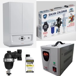 PACHET PROMO Centrala termica VICTRIX ZEUS 32 (cu boiler de 45l), kit filtre centrala termica, stabilizator de tensiune INTELLI 500VA, filtru anti-magnetita FERNOX TF1 SIGMA+ fluid protector