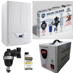 PACHET PROMO Centrala termica VICTRIX ZEUS 35 (cu boiler de 54l), kit filtre centrala termica, stabilizator de tensiune INTELLI 500VA, filtru anti-magnetita FERNOX TF1 SIGMA+ fluid protector