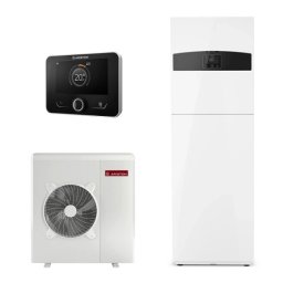 Pompa de caldura aer-apa split ARISTON NIMBUS COMPACT 80 S-T NET, boiler incorporat 180l, trifazata, 12 kW