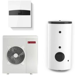 Pompa de caldura aer-apa monobloc ARISTON NIMBUS FLEX 80 M NET, boiler atasat 190l, monofazata, 12 kW