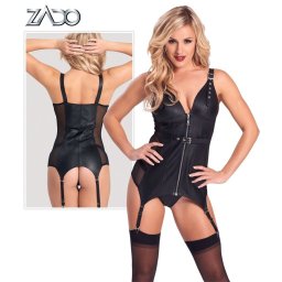 Corset Mistress Zado - Negru