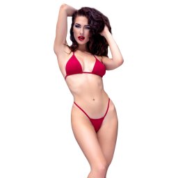 Costum de baie Chilirose - Rosu