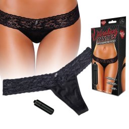 Chiloti cu Vibratii Hustler »Vibrating Panties Slim« Negru