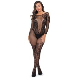 Bodystocking Fifty Shades of Grey Sexy - Negru