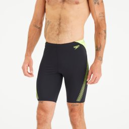 Costum de înot boxeri jammer Speedo Negru-Galben Bărbați