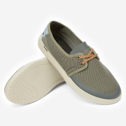 Încălțăminte de plajă espadrile Areeta Oldika kaki Bărbați