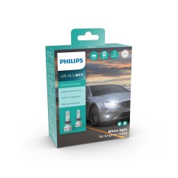SET 2x bec LED auto Philips 11362U51X2 Ultinon Pro5100 H11 PGJ19-2/12W/12/24V