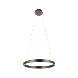 Eglo 33483 - Pendul LED suspendat pe cablu ALCAZABA 2xLED/18W/230V 3000K Ø55 cm, bronz
