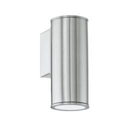 Eglo 33581 - Aplica de perete exterior LED RGBW RIGA, reglabilă, 1xGU10/5W/230V IP44, crom mat