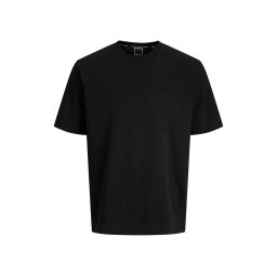 JACK & JONES T-Shirt Jcofusion Badge Ss Crew Neck Ln 12289962 C-N10 black