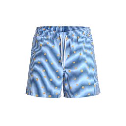 JACK & JONES Costum de baie Jpstmaui Breeze Mini Stripe 12291425 19-4039 TCX delft
