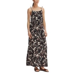ONLY Rochie Onlnova Life Vis Strap Maxi 15222217 C-N10 black/719 monstera