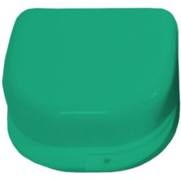 Cutie Verde pentru Pastrarea Protezei, Gutierei si a Aparatelor Dentare, Prima
