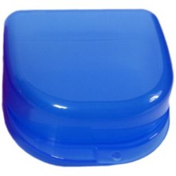 Cutie Albastra pentru Pastrarea Protezei, Gutierei si a Aparatelor Dentare, Prima