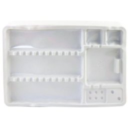 Set 2 x 100 Tavite Plastic de Unica Folosinta 19 x 15 cm Prima, pentru Instrumentarul Stomatologic