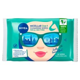 Servetele Demachiante Micelare Nivea, 25 Bucati