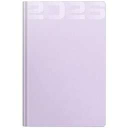 Agenda Datata A5, 352 Pagini, Coperta Piele Sintetica, Premium Deluxe Noto, Lila, 2026