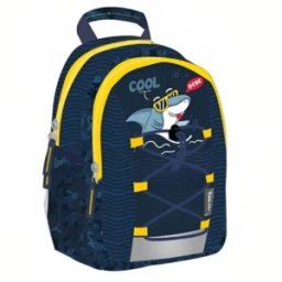 Rucsac Mini Kiddy, Motiv Cool Dude, 23 x 20 x 9 + 6 cm