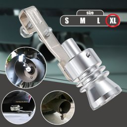 Fluier din aluminiu pentru toba marime XL, compatibil cu motoare peste 2400 cc FAVLine Selection