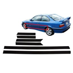 Bandouri laterale BMW E36 Coupe Cabrio 1992-1998, design M3, ABS