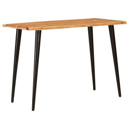 Mese de sufragerie Maro si negru 110 x 55 x 78 cm GartenMobel Dekor