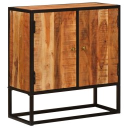 Bufet cu usa Beta natural 70 x 30 x 75 cm Lemn Solid de Acacia GartenMobel Dekor