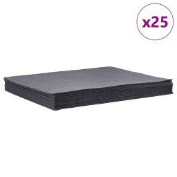 Tampoane absorbante de ulei 25 buc Gri 40x50 cm GartenMobel Dekor