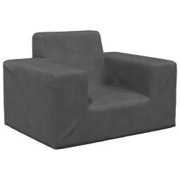Canapea pentru copii, antracit, plus moale GartenMobel Dekor