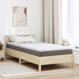 Suport pentru saltea Alb 120 x 200 cm Material din tricot GartenMobel Dekor