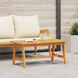 Masa de cafea Ulei Natural Lemn Solid de Acacia GartenMobel Dekor