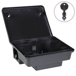 Capcane pentru soareci 4 buc Negru 23x19x9,5 cm GartenMobel Dekor