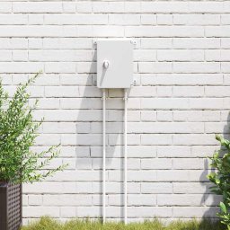 Dulap de control Gri 25 x 13 x 24 cm Plastic ABS GartenMobel Dekor