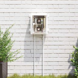 Dulap de control Gri 32 x 13 x 30 cm Plastic ABS GartenMobel Dekor
