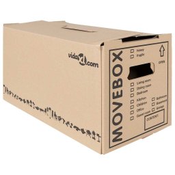 Cutie de Mutare 20 pcs natural 59 x 31,5 x 31,5 cm Carton GartenMobel Dekor