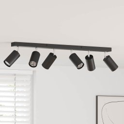 Spot de tavan Negru 73 x 5,5 x 16,5 cm Metal GartenMobel Dekor