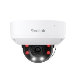 Camera IP dome Reolink 8MP 4K PoE, zoom optic 5x, IK10, Dual Light