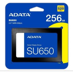 SSD ADATA Ultimate SU650 256GB 2.5 inch SATA III pentru PC si laptop