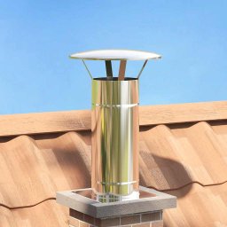 Extensie pentru semineu Argintiu 35 x 35 x 65 cm GartenMobel Dekor