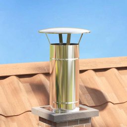 Extensie pentru semineu Argintiu 35 x 35 x 65 cm GartenMobel Dekor